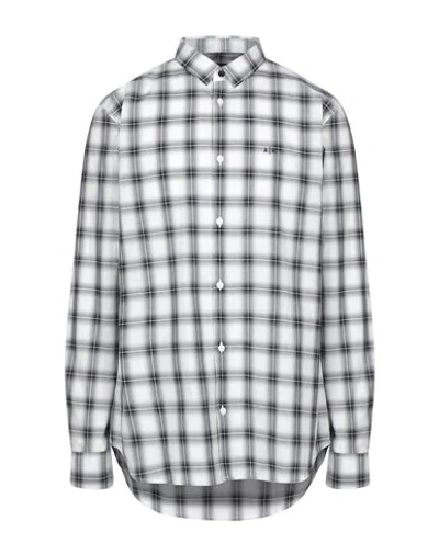 Armani Exchange Shirts In Grey