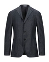 Boglioli Suit Jackets In Dark Blue