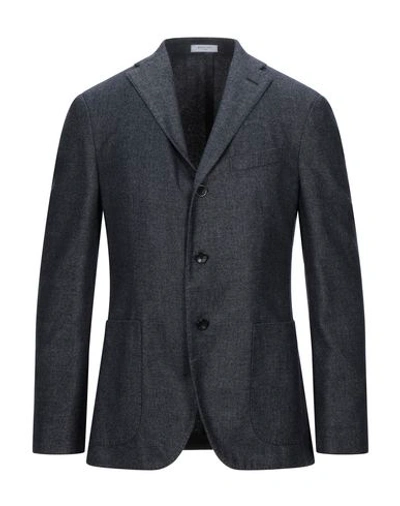 Boglioli Suit Jackets In Dark Blue