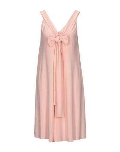 M Missoni Short Dress In Pink