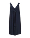 M Missoni Short Dress In Dark Blue