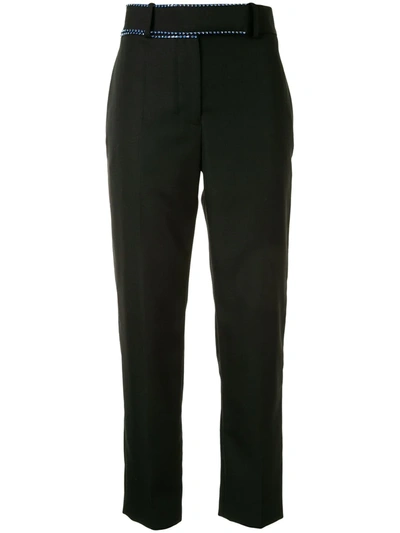 Haider Ackermann Embellished Waistband Trousers In Black