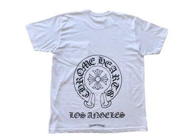 Pre-owned Chrome Hearts  Los Angeles Exclusive Pocket T-shirt White
