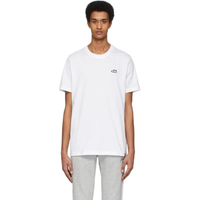 Adidas Originals Superstar Shoe Embroidered T-shirt In White | ModeSens