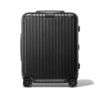 Rimowa Essential Cabin Plus Carry-on Suitcase In Black - Polycarbonate - 22,1x17,8x9,9