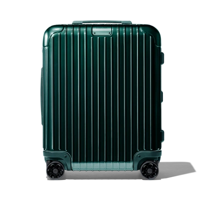 Rimowa Essential Cabin Plus Carry-on Suitcase In Green - Polycarbonate - 22,1x17,8x9,9