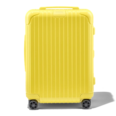 Rimowa Essential Cabin Carry-on Suitcase In Saffron Yellow - Polycarbonate - 21,7x15,8x9,1