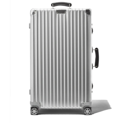 Rimowa Classic Trunk Large Suitcase In Silver - Classic_aluminium - 29,5x14,2x18,5