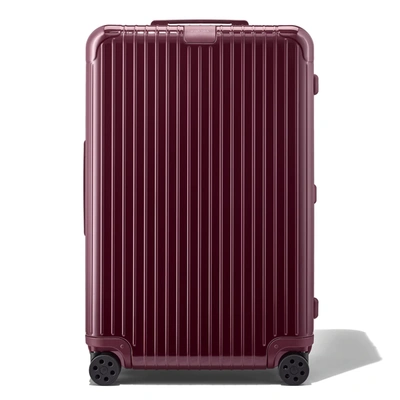 Rimowa Essential Check-in L Suitcase In Berry Purple - Polycarbonate - 30,6x20,5x11,1