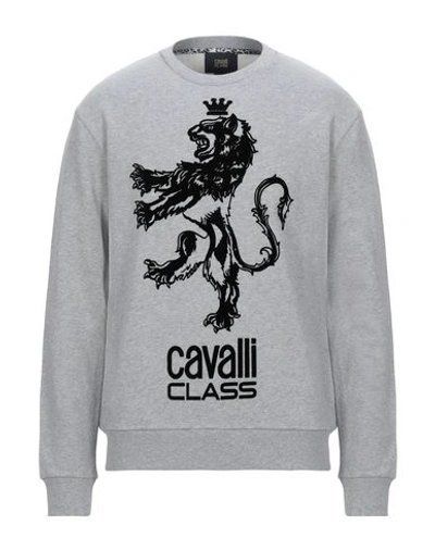 Cavalli Class Sweatshirt In Grey