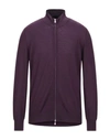 Brunello Cucinelli Cardigans In Dark Purple