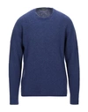 Zanone Sweaters In Dark Purple