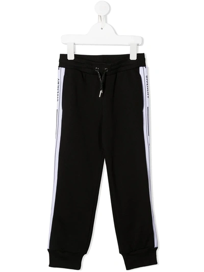 Givenchy Kids' Branded Sweatpants In Black