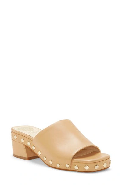 Vince Camuto Haniya Studded Platform Sandals Women's Shoes In Dulce De Leche