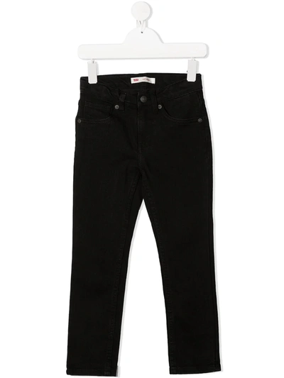 Levi's Kids' Regular Leg Jeans In Black