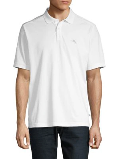 Tommy Bahama Classic Short-sleeve Polo In White