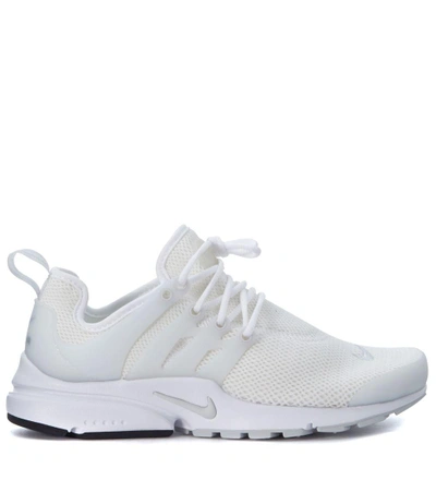 Nike Sneaker  Air Presto In White Elastic Mesh In Bianco