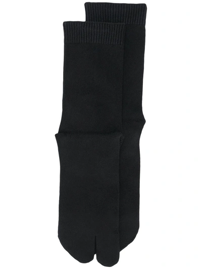 Maison Margiela Bootleg Socks Black