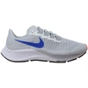 Nike Air Zoom Pegasus 37 Pure Platinum/racer Blue Bq9646-006 Men's In Grey