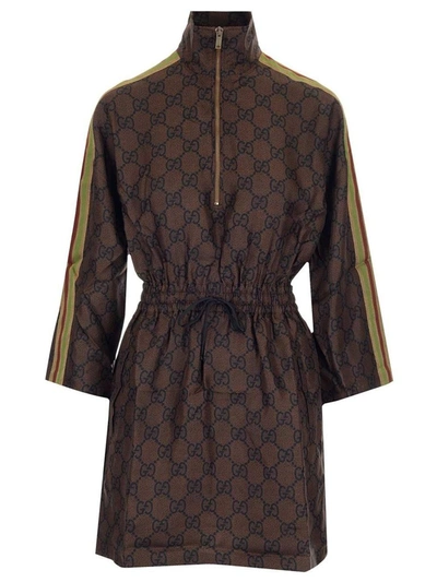 Gucci Dress In Brown