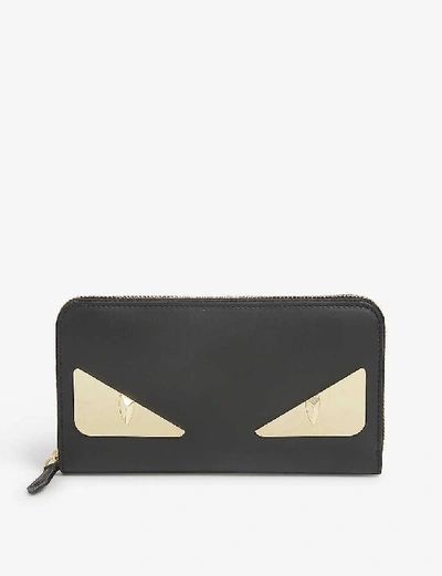 Fendi Bag Bug Leather Wallet