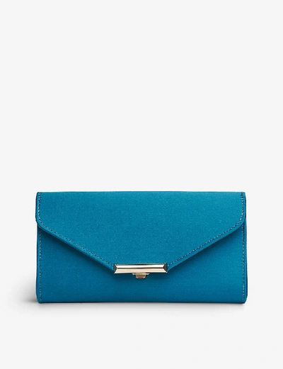 Lk Bennett Lucy Suede Clutch