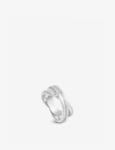 Missoma Infini 18ct Gold-plated Sterling Silver Ring