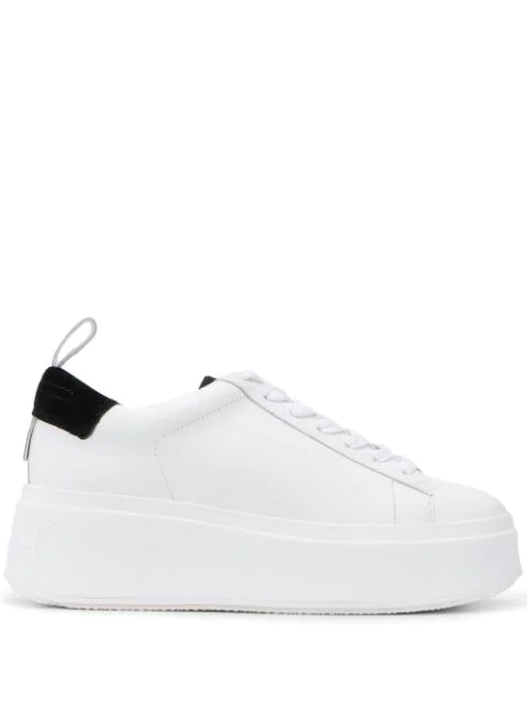white platform trainers sale