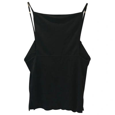 Pre-owned Costume National Camisole In Black