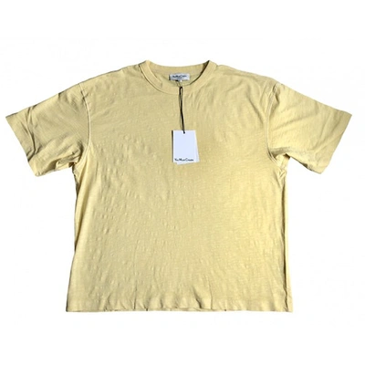 Pre-owned Ymc You Must Create Yellow Cotton T-shirts