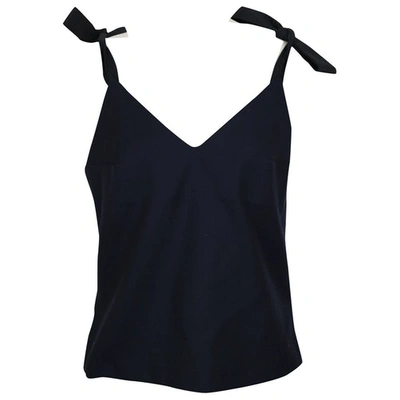 Pre-owned Jacquemus Les Santons De Provence Wool Camisole In Navy