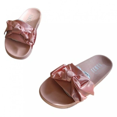 Pre-owned Fenty X Puma Sandals In Pink