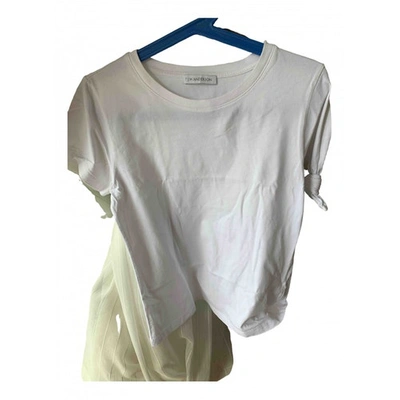 Pre-owned Jw Anderson White Cotton Top