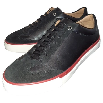 Pre-owned Hugo Boss Trainers In Black