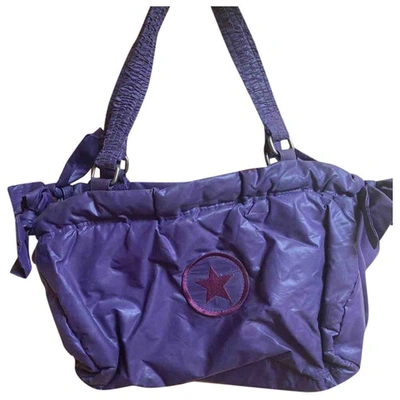 Pre-owned Converse Handbag In Purple