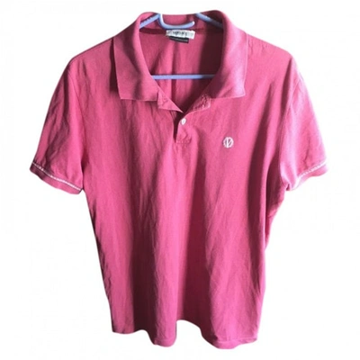 Pre-owned Versace Polo Shirt In Purple
