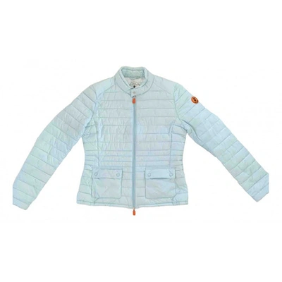 Pre-owned Save The Duck Jacket In Turquoise