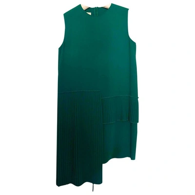Pre-owned Mm6 Maison Margiela Mid-length Dress In Green