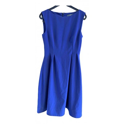 Pre-owned Mcq By Alexander Mcqueen Blue Dress