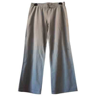 Pre-owned Puma Straight Trousers In Other