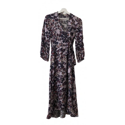 Pre-owned Whistles Purple Silk Dress