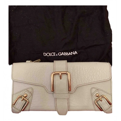 Pre-owned Dolce & Gabbana Leather Wallet