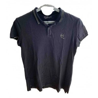 Pre-owned Mcq By Alexander Mcqueen Polo Shirt In Black