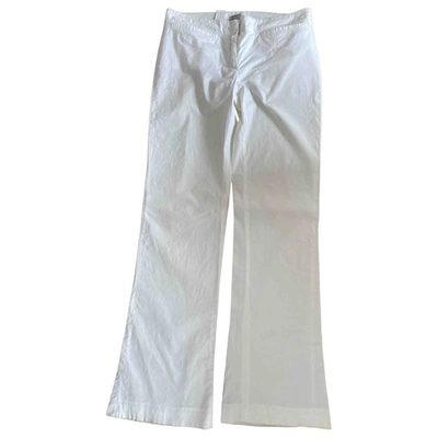Pre-owned Philosophy Di Alberta Ferretti Large Pants In White