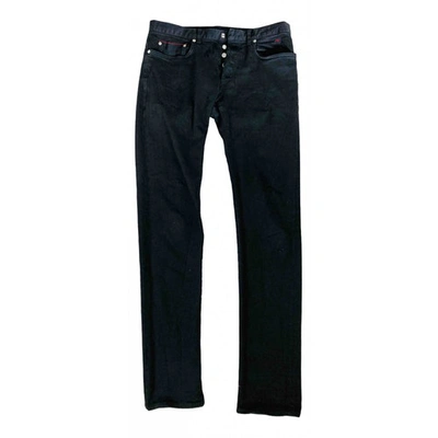 Pre-owned Dior Black Cotton - Elasthane Jeans