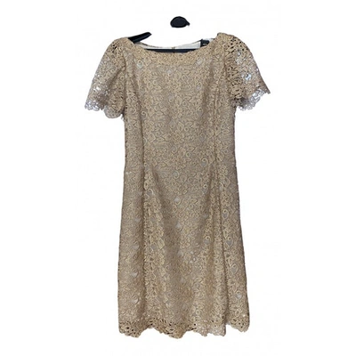 Pre-owned Blumarine Dress In Gold