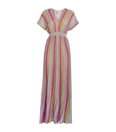 Missoni Rainbow Stripe Maxi Dress