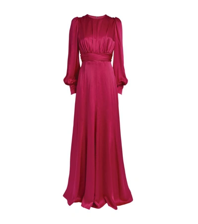Andrew Gn Gathered Waist Gown