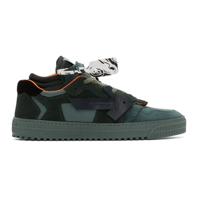 Off-white Off-court Low-top Sneakers In Green