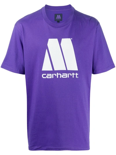 Carhartt Motown Graphic-print T-shirt In Purple